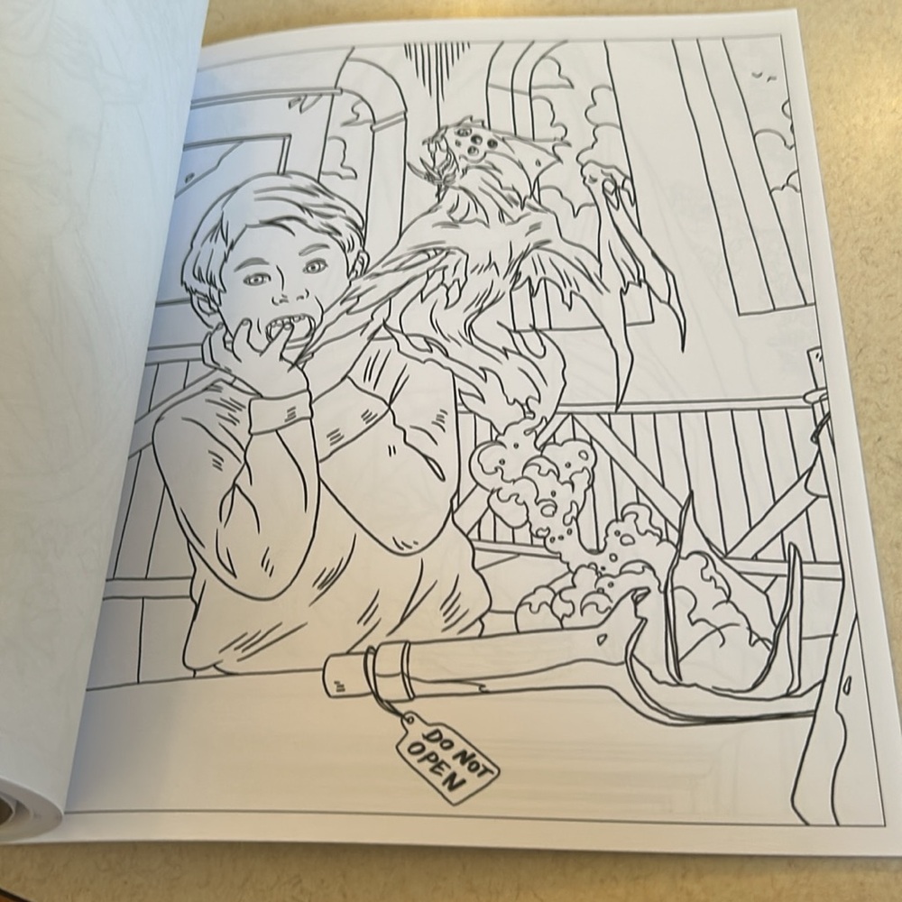 The Exorcist's Coloring Book NWOT Great gift!  🎁 - Picture 9 of 15